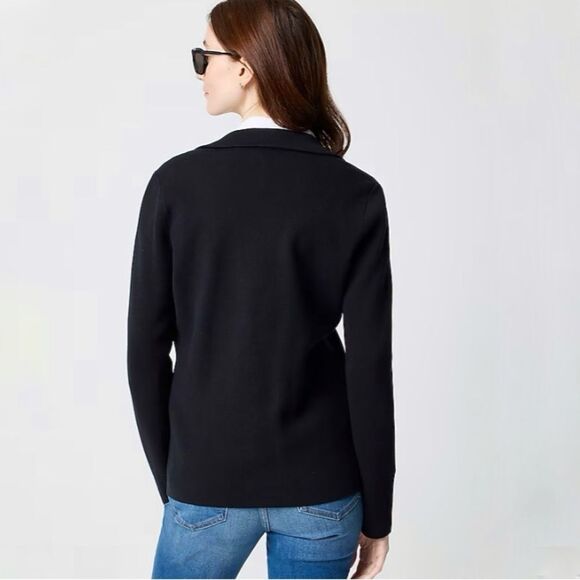 J. Crew Schoolboy Sweater Blazer Black - Picture 3 of 6